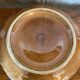 Antique gf art deco teapot flamed ceramic brown vintage