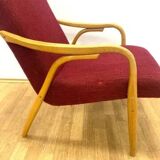 Retro TON armchairs by Antonín Šuman, bentwood, 1960s