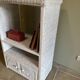 White wicker furniture
