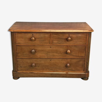 Commode victorienne en acajou XIXème