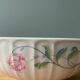 Vintage fine porcelain salad bowl, "Laurent creation"