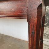 Wooden bistro table