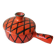 Red ceramic saucepan Terfeu Vallauris 5060 (capron, picault...)