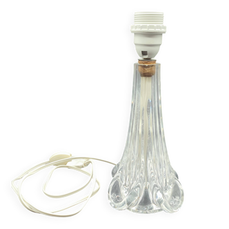 Vintage Heavy Crystal Lamp Base - Sèvres Crystal (28 cm / 1.4 kg)