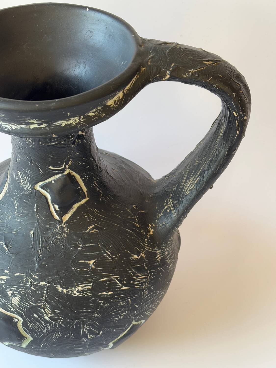 Vase pichet céramique Vallauris 32cm