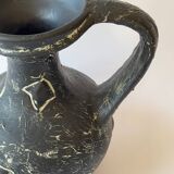Vallauris ceramic pitcher vase 32cm