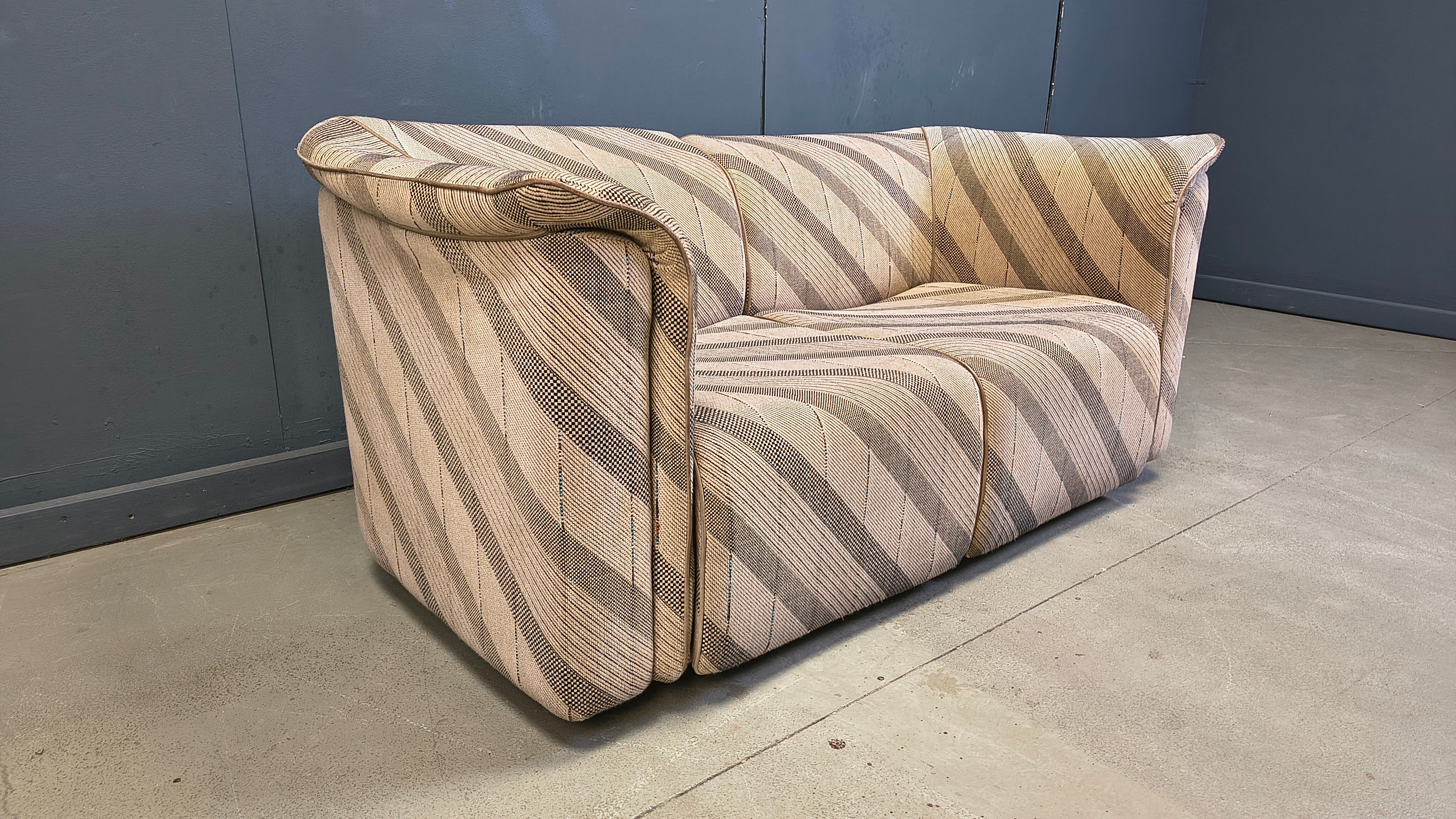 Vintage two seater sofa by Karl Wittmann, 1970s
