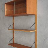 Unité murale danoise du milieu du siècle par Poul Cadovius pour Cado, années 1960