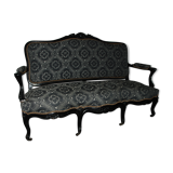 Banquette Louis XV restaurée