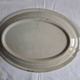 Large oval ceramic platter
