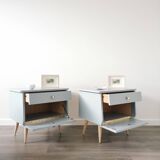 Pair of vintage bedside tables