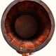 Brutalist/mid-century umbrella stand in walnut – Design 1950-70