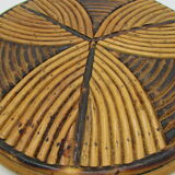 Dessous de plat rotin vintage