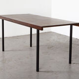 Martin Visser TE64/mook wenge dining table for 't Spectrum 1958