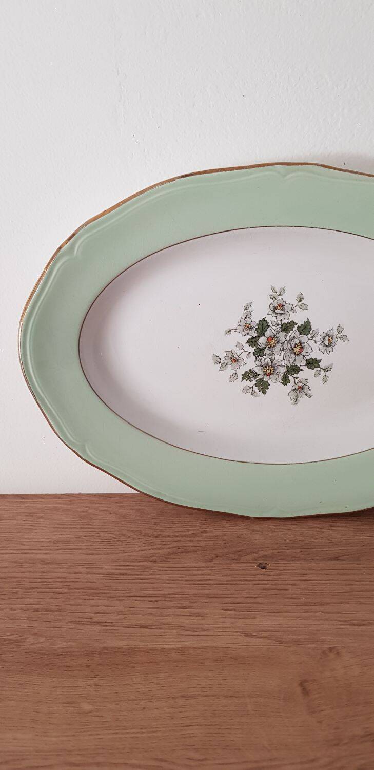 Vintage dish L'Amandinoise