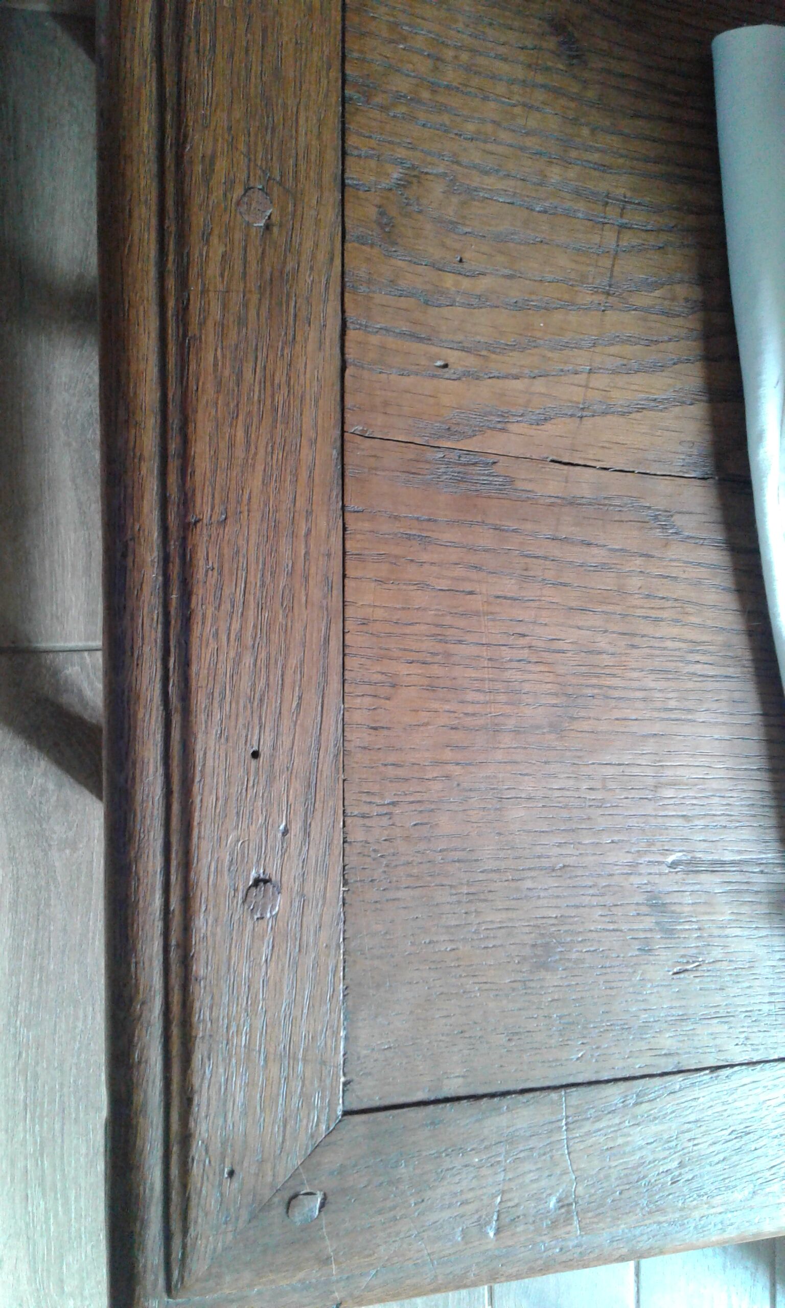 Oak desk from the 1950s