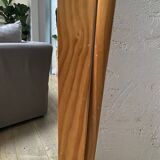 Large wooden standing mirror