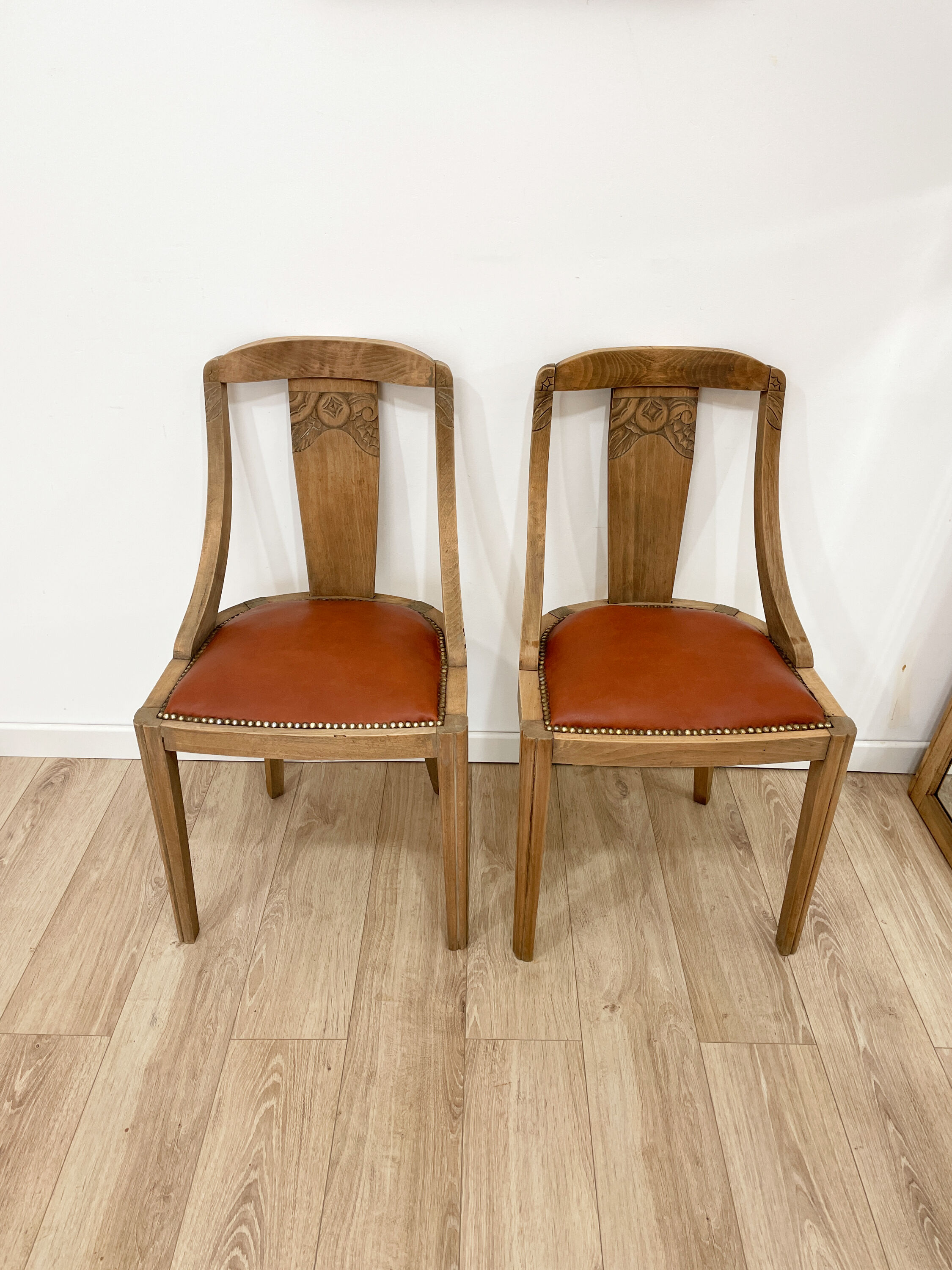 Set of 2 Art Deco Chairs