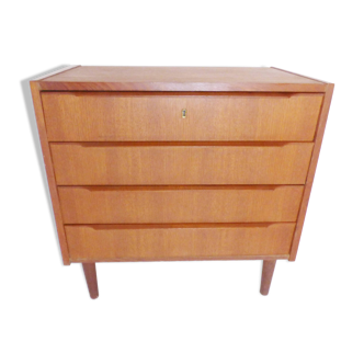 Commode danoise vintage en teck, par Steens, Danemark