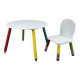 Table et chaise crayon Pierre Sala pour enfant, années 80