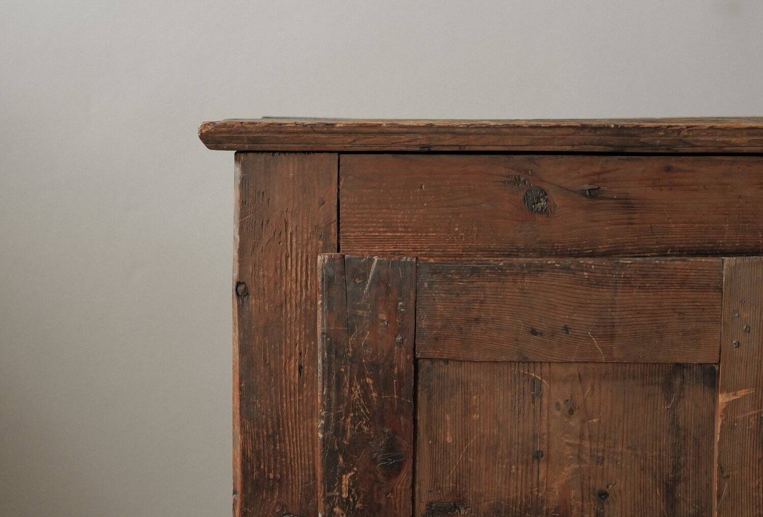One-door cabinet, folk art, Auvergne, 19th century