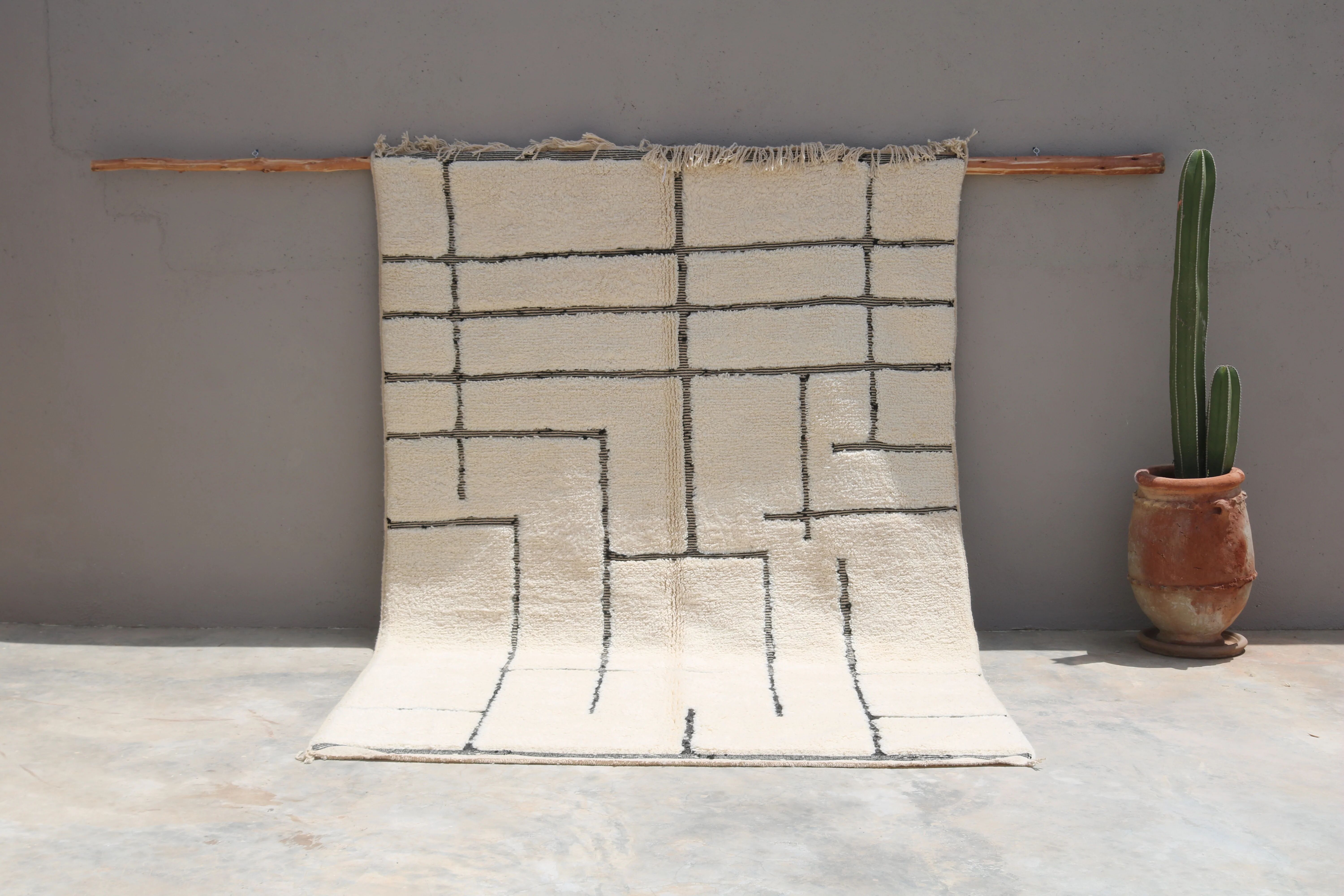 Grand tapis Beni Ouarain, 310 x 210 cm - G1023