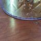 Vintage gold umbrella stand