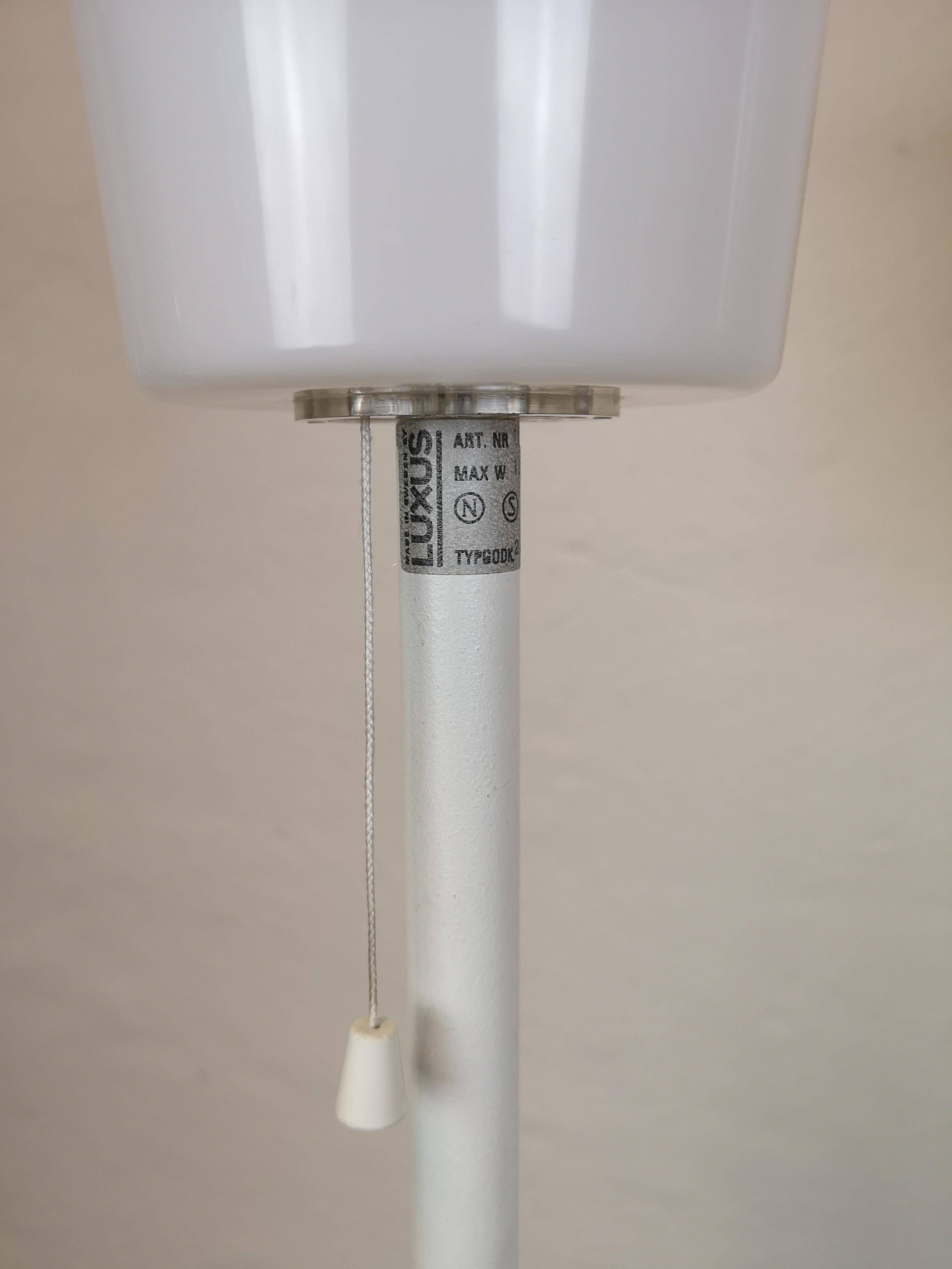 Pair of mid-century modern Luxus floor lamps, Sweden, 1970s.