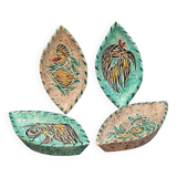 4 Vallauris ramekins