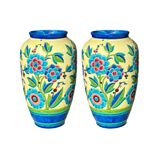 Pair of Keramis vases (Belgium)