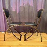 Pair of Sinus chairs designed by Karl Friedrich Förster, KFF, Germany, 1990