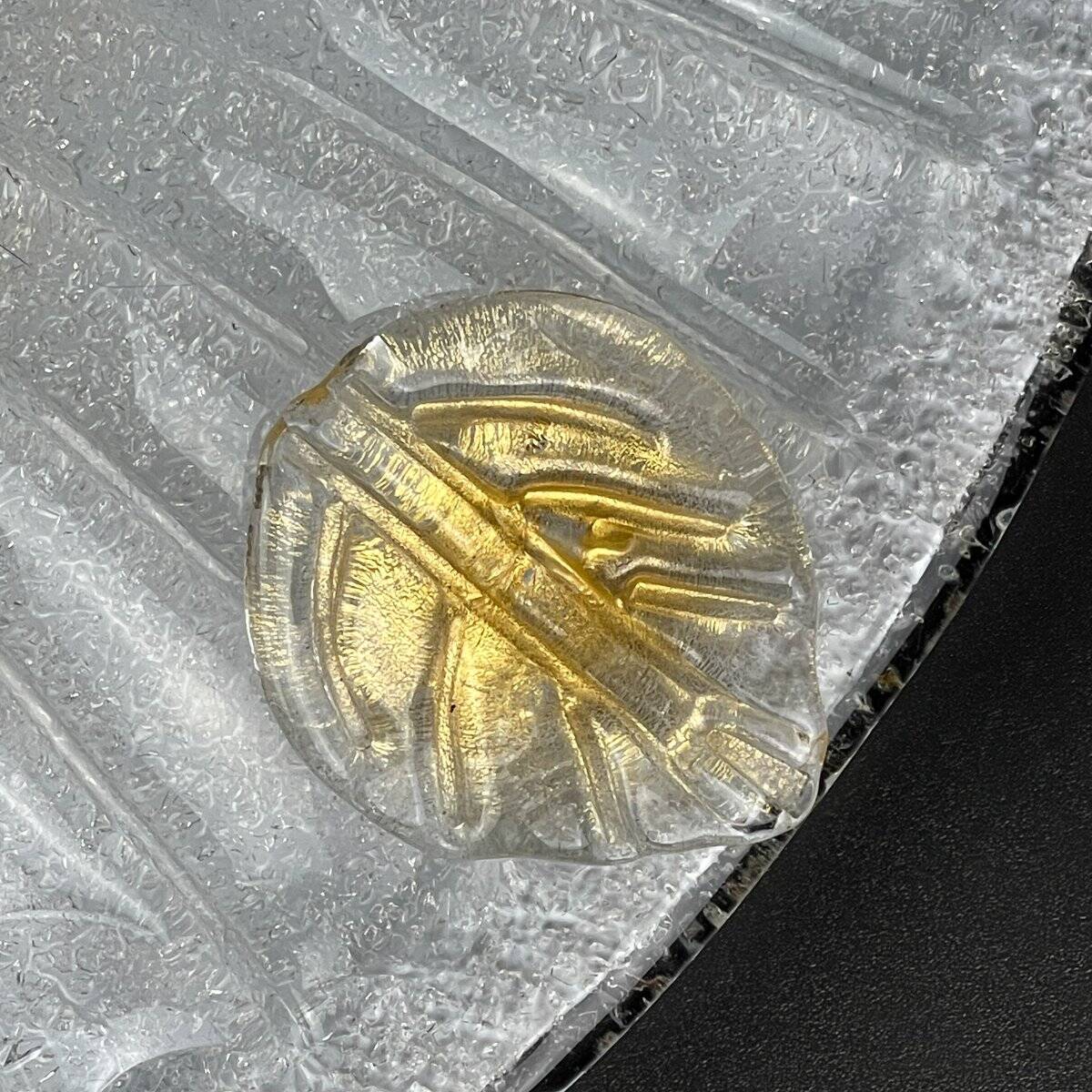 Murano Glass Ceiling Lamp, Italy, 1990s