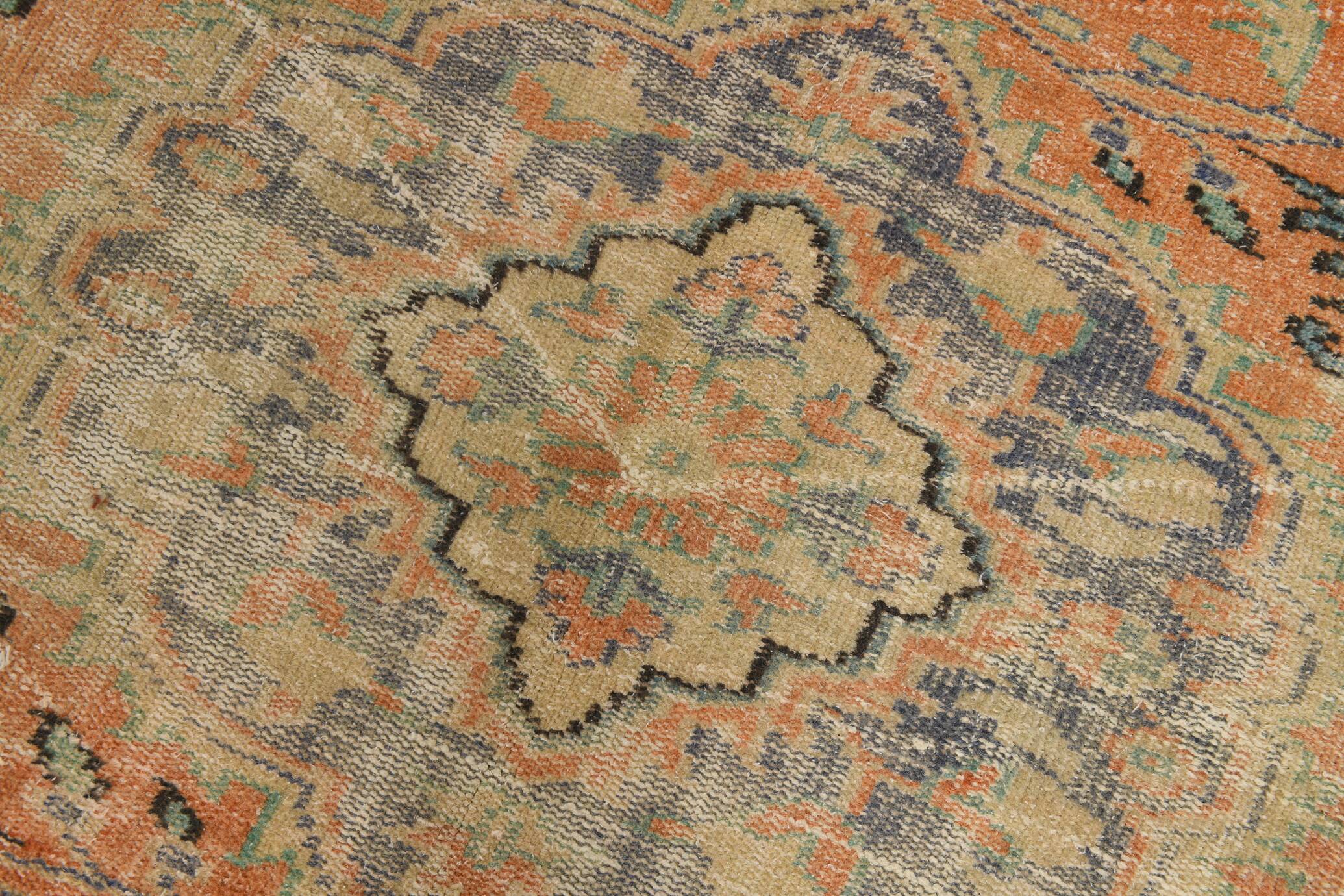 6x10 Paste Orange Classic Vintage Rug, 180x300Cm SK 3476