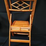 Folding bamboo chair for children