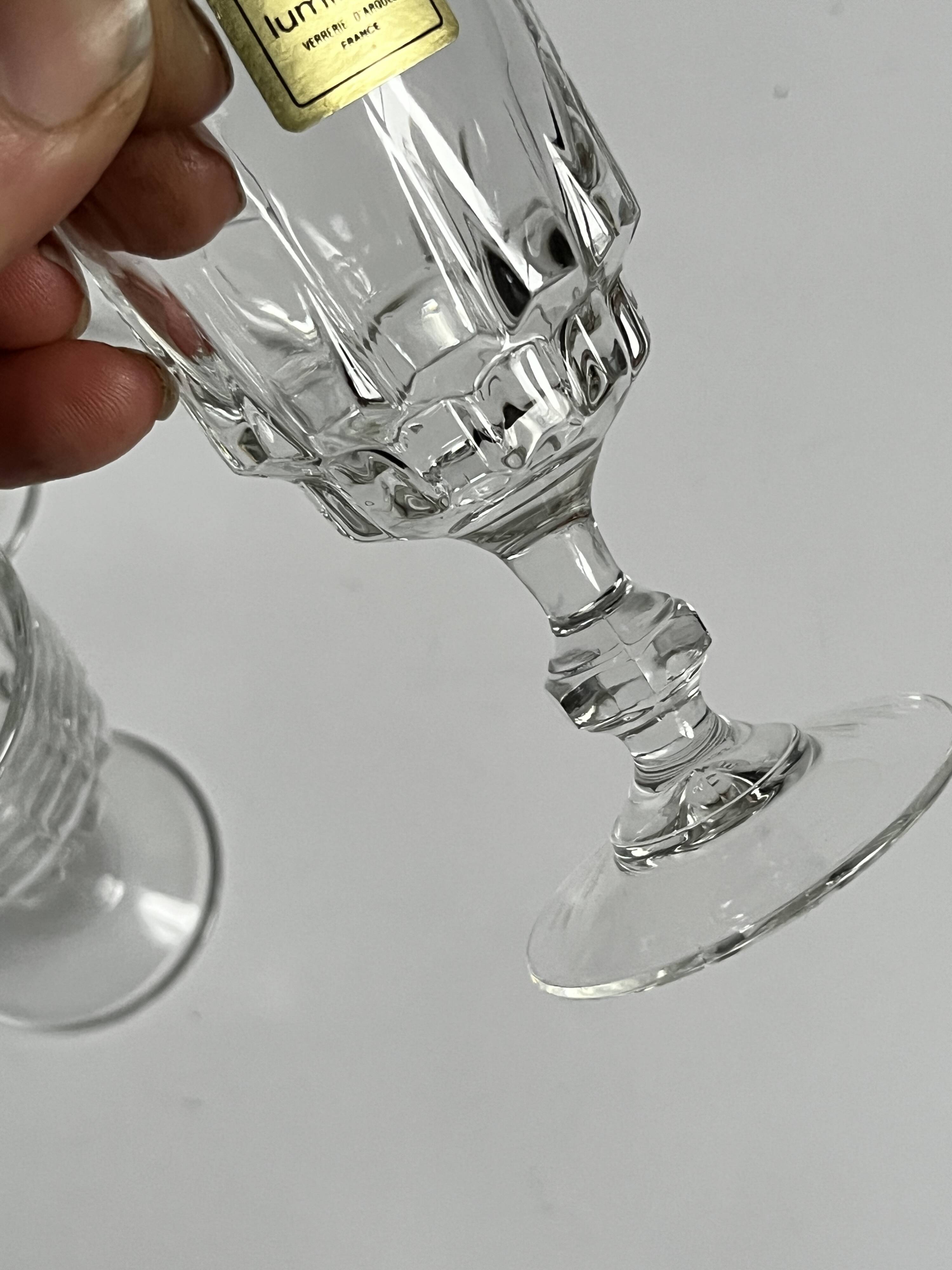 Verres à liqueur vintage