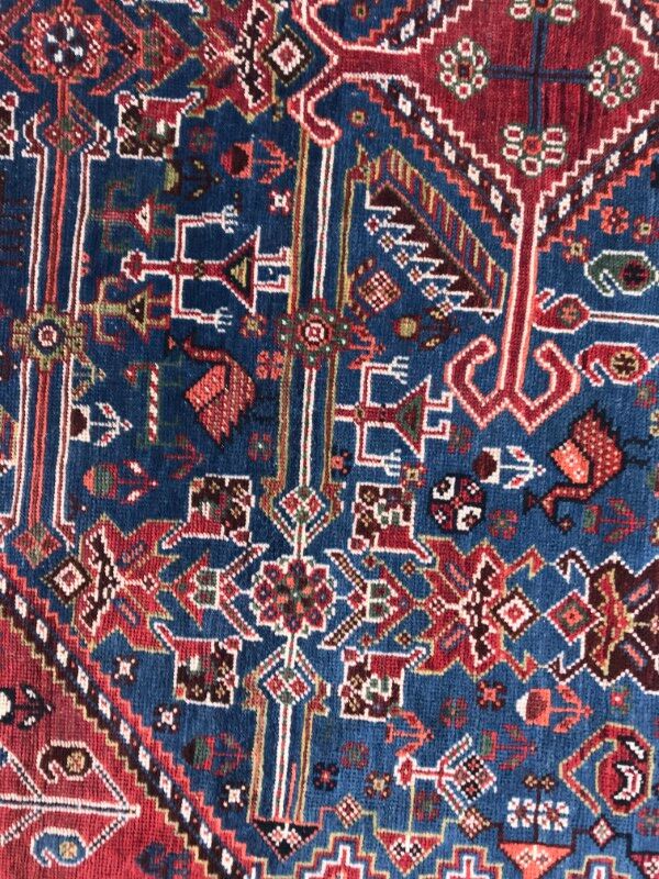 Former carpet Persian Ghashghai done hand 145 X 189 CM