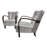 Armchairs by Jindrich Halabala for Up Závody, Set of 2