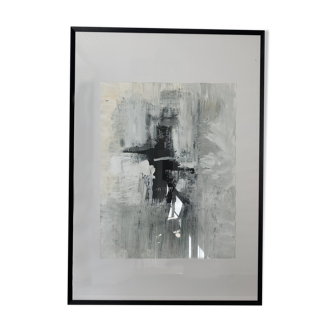 Zapo - Large Acrylic format on Framed Craft