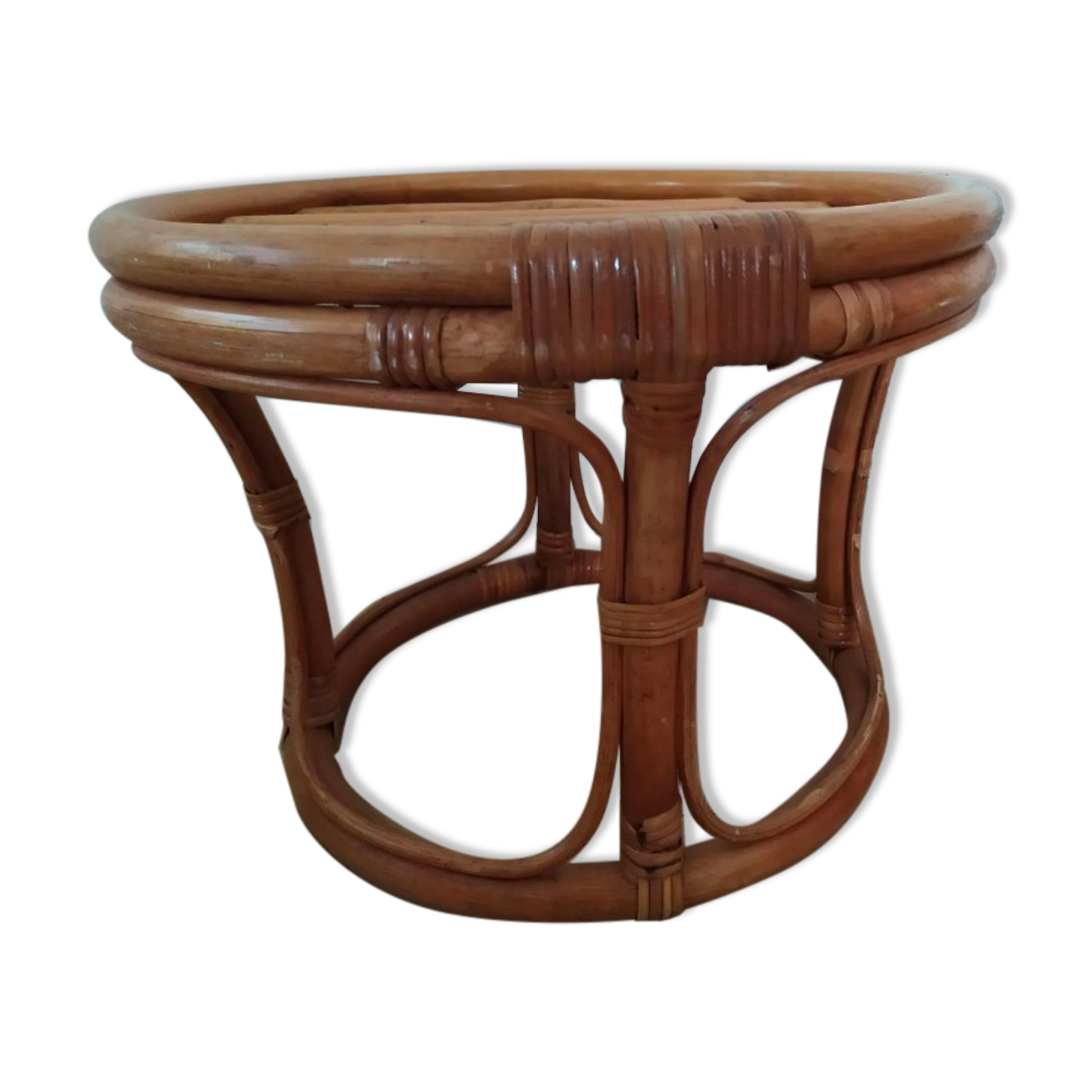 Rattan stool