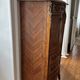 Louis XV style secretary in marquetry and marble
