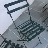 Retro folding garden chair