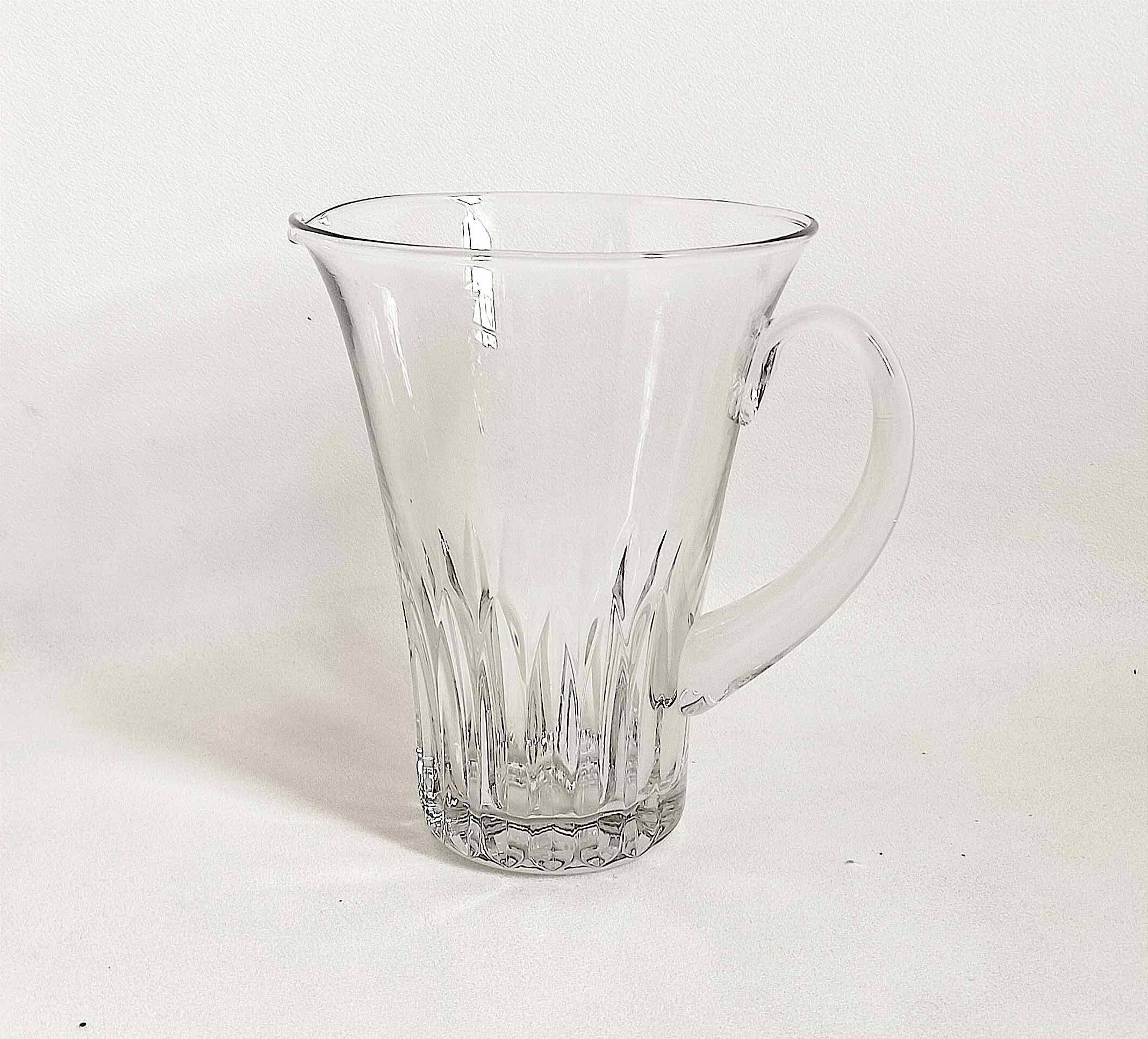 Vintage crystal carafe Height 21.7 cm