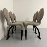 Lot de 6 chaises modèle Fido design Antonio Citterio pour Moroso an 90