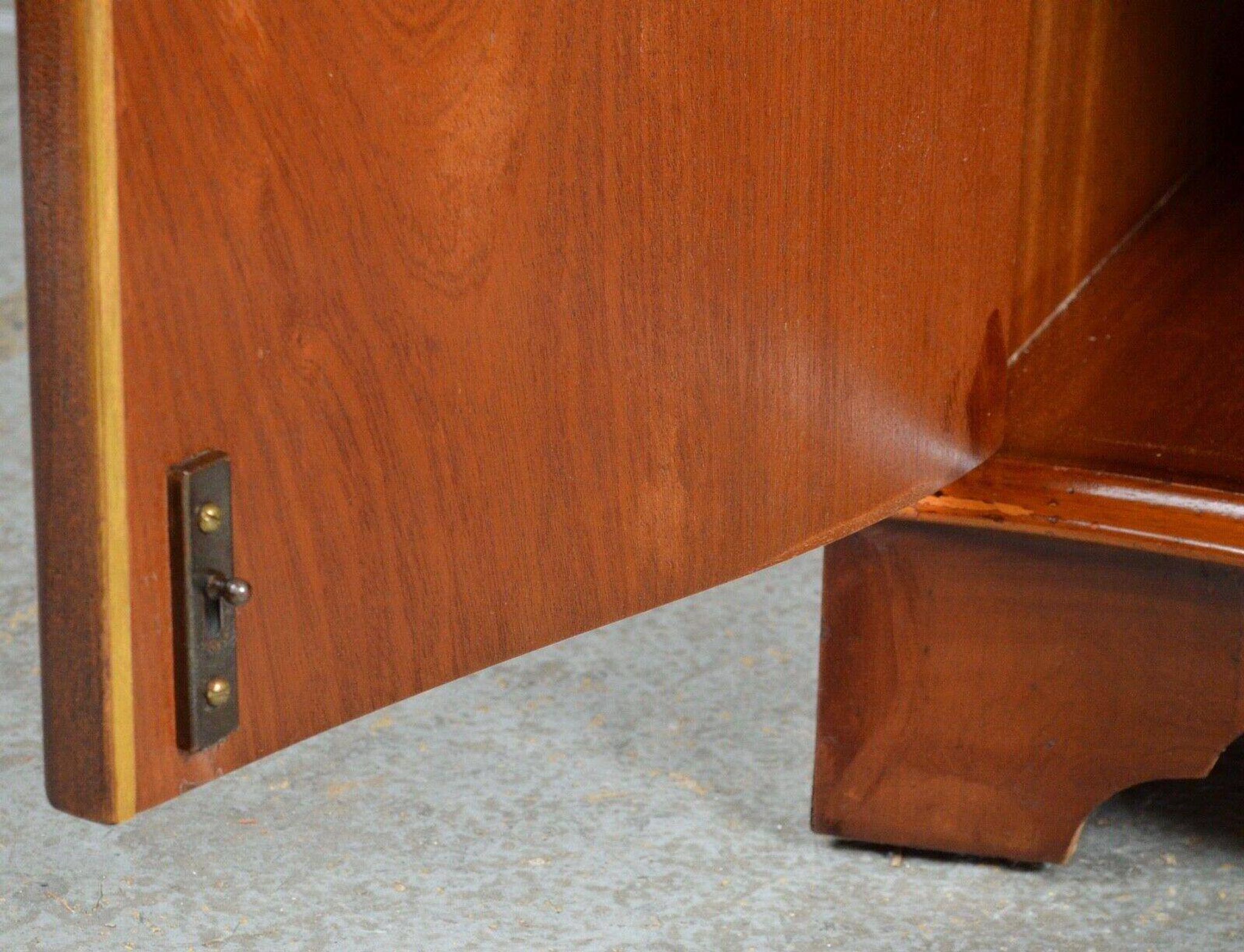 Vintage walnut TV cabinet