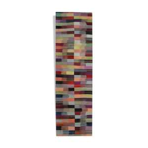 tapis coureur multicolore