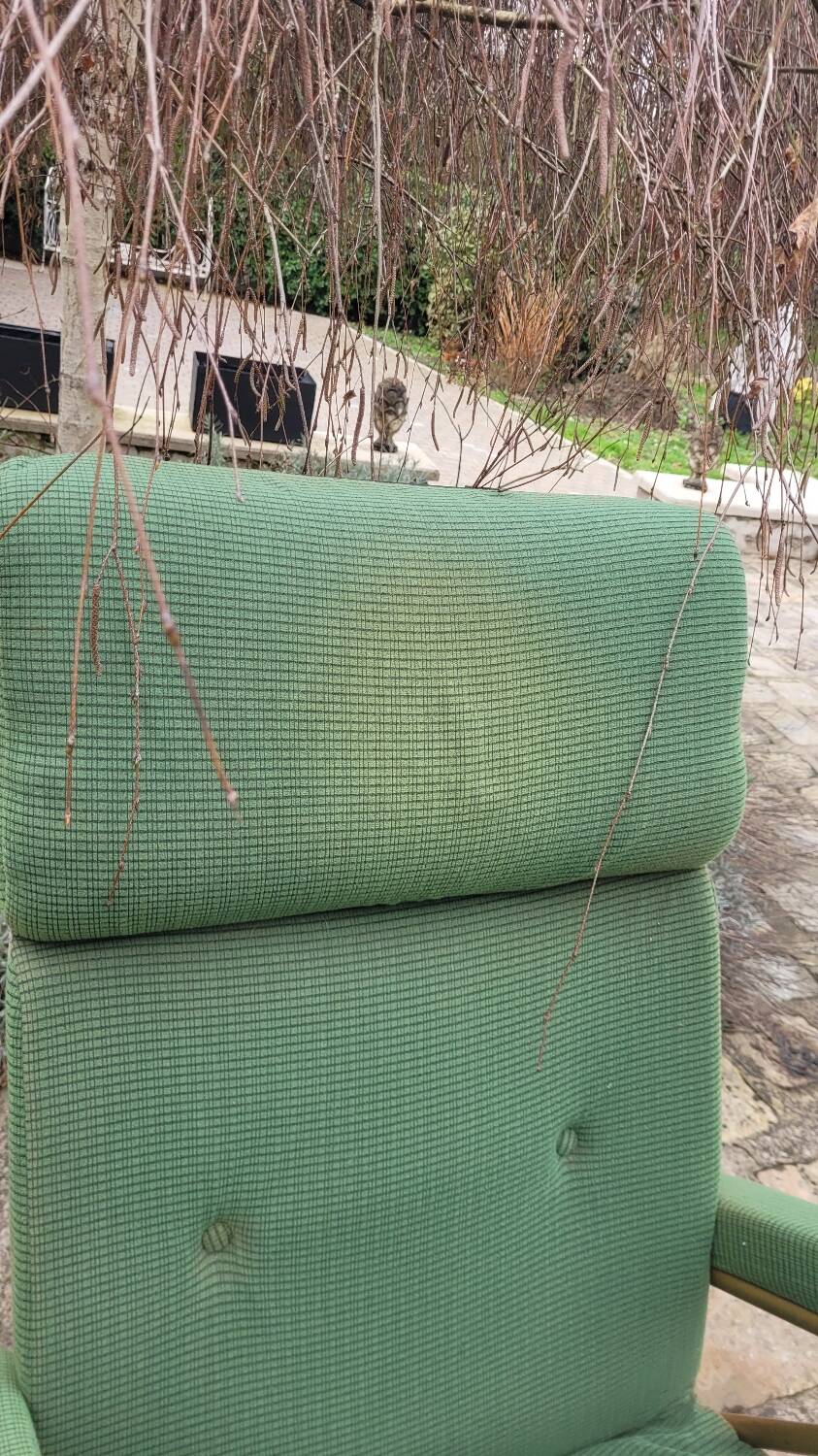 Vintage Lama deckchair