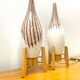 Mid-century retro vintage Czechoslovak table lamps, 1960s – set of 2