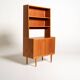 Teak and Oak Bookcase, Scandinavia, 1950s/60s