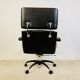 Leather office chair, martin Stoll design, 1970