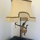 Thai bronze lamp